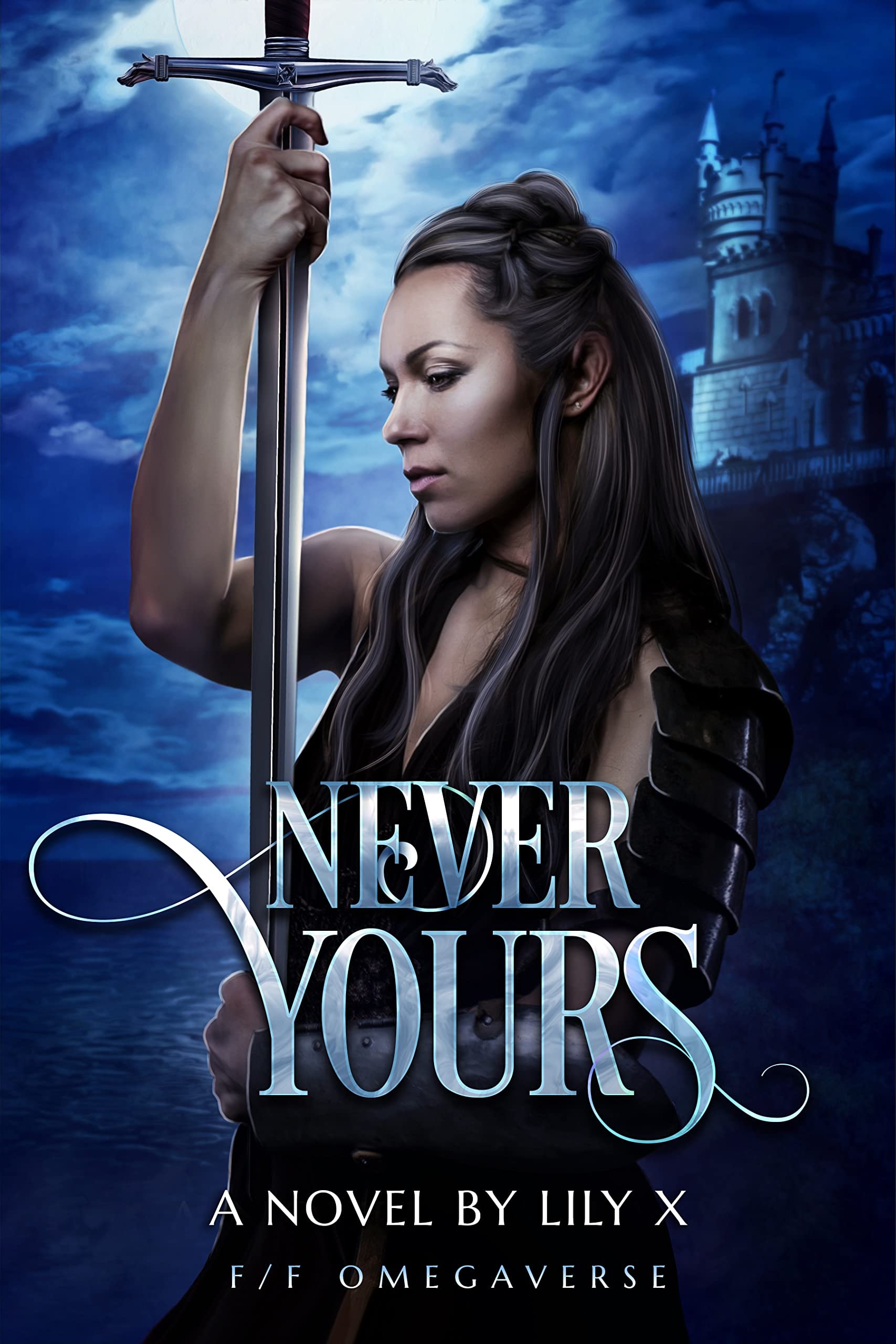 Never Yours - Lesbian Omegaverse Fantasy Romance (Seventh Star Series Book 2) Cover